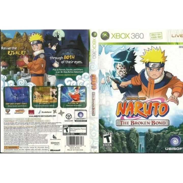 แผ่นเกม-xbox-360-naruto-shippuden-ultimate-ninja-storm-ทุกภาค-นารูโตะ