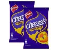 Twisties Cheezels Original Cheese ทวิสตี้ ชีสเซล ออริจินัล ชีส 165g. (2แพค)