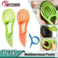 3 In 1 Avocado Slicer Shea Corer Separator Fruit Splitter Pulp Peeler Plastic Opener Vegetable Accessories