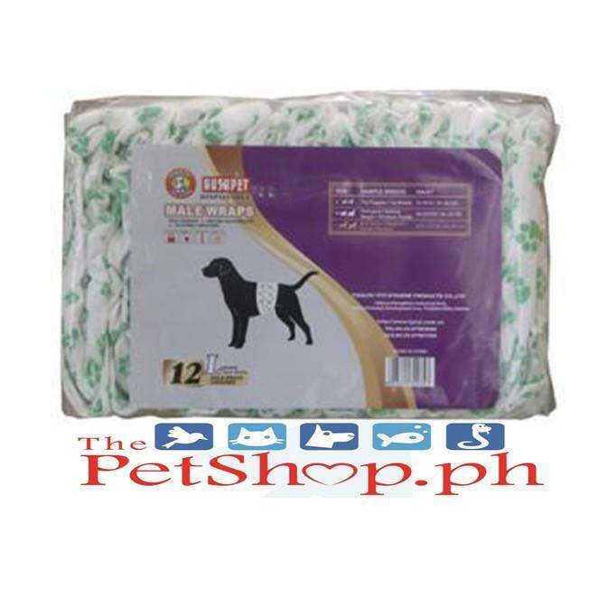 Hush Pet Male Wrap Large Disposable Dog Diapers 12's Lazada PH