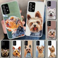 York Shire Terrier Dog Phone Case Cover For Samsung Galaxy A50 A70 A40 A30 A20E A10S Note 20 Ultra 10 Pro Plus 9 8 + A6 A7 A8 A9 Electrical Safety