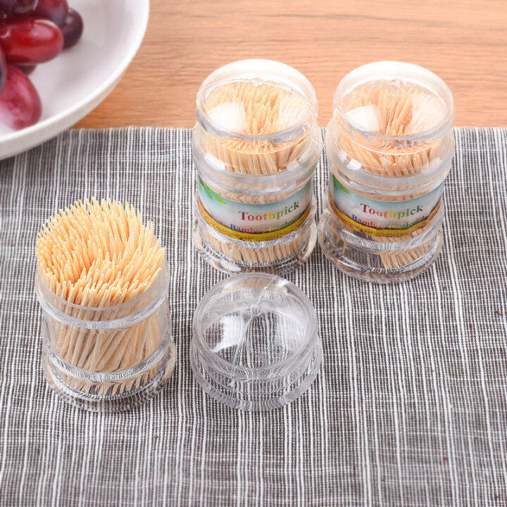 Dual Tip Bamboo Toothpicks Floss Stick Wooden Toothpick Teeth Cleaner Lazada PH