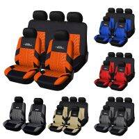 AUTOYOUTH ผ้าคลุมที่นั่งรถครบชุด Car Seat Protector Auto Seat Covers ผ้าโพลีเอสเตอร์ Universal เหมาะกับรถยนต์ส่วนใหญ่ครอบคลุม Orange