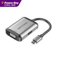 VENTION USB-C Multifunction อะแดปเตอร์ (สี Gray) รุ่น TFAHB