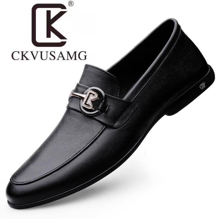 yueteng-ckvusamg-รองเท้าเสื้อสำหรับผู้ชายชั้นหนังวัวพื้นนุ่มด้านบนและพื้นนุ่มรองเท้าหนังผู้ชายแบบลำลองธุรกิจทางการ