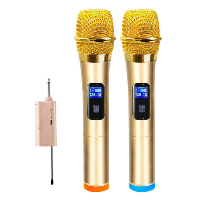 ไมโครโฟนไร้สาย-ไมค์-uhf-wireless-microphone-ไมค์ลอยไร้สาย-ไมค์บลูทูธ-ไมค์คู่แบบมือถือ-ไมค์โครโฟน-ชุดรับ-ส่งไมโครโฟนไร้สาย-ไมค์ลอยแบบพกพา