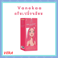 Vanekaa Hair Colorant สี Pink ครีมเปลี่ยนสีผม วานิก้า แฮร์ คัลเลอร์แรนท์ ปริมาณ 100 ml. / 1กล่อง