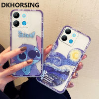 DKHORSING INS เคสโทรศัพท์ใหม่สำหรับ Infinix Note 30 30Pro 30i เคสใสการ์ตูนน่ารักปลอกอ่อน INFINIX Note30 4G 5G ฝาครอบป้องกันเลนส์ Infinix Note30 Pro 2023