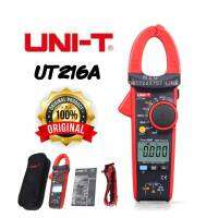 UNI-T UT216A Digital Clamp Meter 600A True RMS AC DC Auto Range Tongs Testers with Data Hold Backlight  มิเตอร์ดิจิตอล  ไดโอดจอแสดงผล LCD แสงทำงานอัตโนมัติช่วงมัลติมิเตอร์