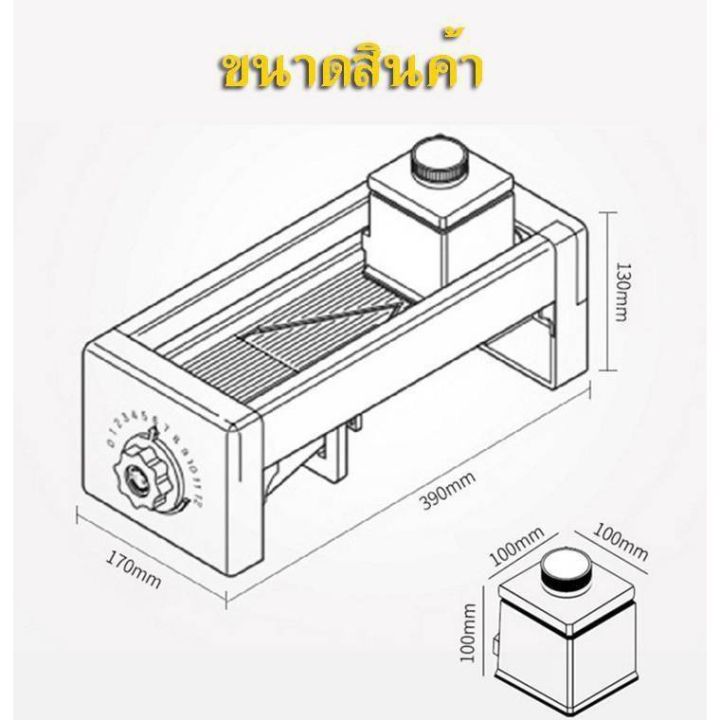 qh-139-เครื่องสไลด์ผัก-ปรับระดับ-15-ระดับ-เครื่องสไลค์ผลไม้-หั่นผักและผลไม้-หั่นมันฝรั่ง-เครื่องหั่นผัก-ที่หั่นผักและขูดผัก-ที่สไลด์ผักผลไม้-เครื่องซอยผัก-เครื่องซอยมะละกอ