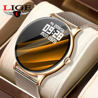 LIGE GPS Track 2023บลูทูธผู้หญิงสมาร์ทนาฬิกาผู้ชาย Full Touch ฟิตเนส Track กันน้ำผู้ชาย Smartwatch Lady สำหรับ Android IOS