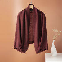 Factory Outlet Spot Outside The Daqian Slicewood Wrapped Office Cloak Performing Long Makes Warm Cashmere Shawl