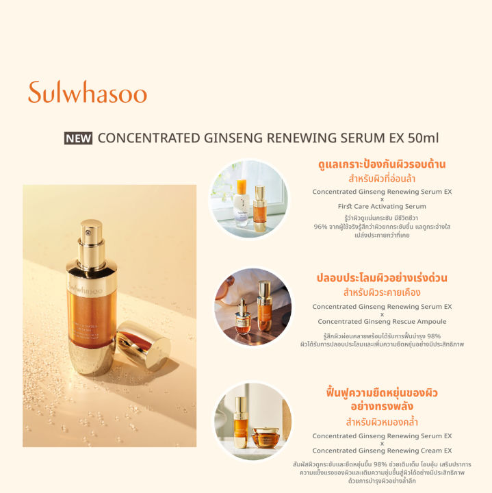 sulwhasoo-concentrated-ginseng-renewing-serum-ex-30ml-สูตรใหม่-โซลวาซู-เซรั่ม-บำรุงผิวหน้า-ลดเลือนริ้วรอย-ผิวหน้าแน่นกระชับ-ลดสัญญาณแห่งวัย