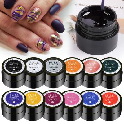 【YP】 12pcs Painting Gel Gradient UV Larquer Thick Colorful Manicure LY1615-1