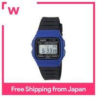 CASIO นาฬิกาข้อมือ F91WM-2A CASIO Unisex ราคาถูก (สีน้ำเงิน)