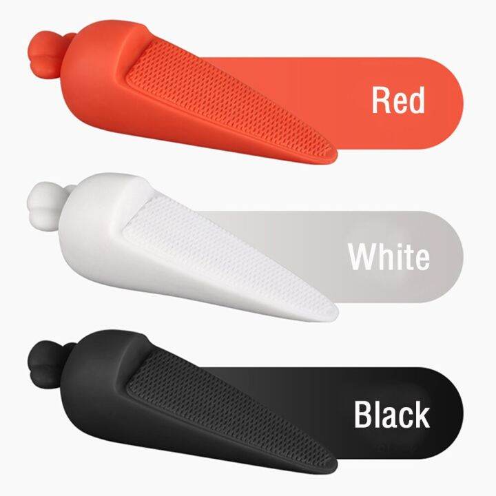 carrot-silicone-door-stop-door-bottom-clearance-within-0-98-amp-quot-door-wedge-stoppers-floor-works-on-all-floor-types-with-holder-decorative-door-stops