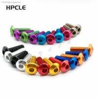 ✻✸۩ 10pcs m3 m4x5/6/8/10/12/16 colourful Aluminum hex socket pan round head screw