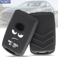 ▨✠ Car Remote Key Case Shell Fob Cover Skin Protector Replacement Silicone For Mazda 3 CX4 CX5 CX8 CX30 2019 2020 Car Accessories