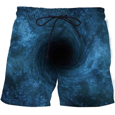 Casual Meteor Swimming Shorts Mens Beach Shorts Kids Boy Breathable Surf Board Shorts Quick Dry Swimsuit Summer Sports Trunks