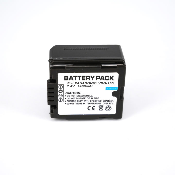 panasonic-vw-vbg130-แบตกล้องวีดิโอ-vdo-panasonic-lithium-battery-ใช้กับ-กล้องพานาโซนิค-รุ่น-hdc-dx3-sx5-hs9-hs20-hs100-hs200-hs300-tm20-tm300-tm200-h288gk-h68-h258