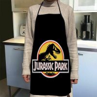 ผ้ากันเปื้อน Jurassic Park หน้าแรกร้านกาแฟทำความสะอาดผ้ากันเปื้อน Anti Dirty Kitchen อุปกรณ์เสริมสำหรับผู้ชายและผู้หญิง 50x75cm, 68x95cm ของขวัญตลก