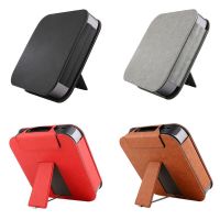 【New】เคสฝาครอบป้องกัน PU Leather Shin Sleeve Shockproof Stand Holder Bracket Bag