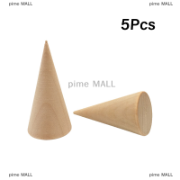 pime MALL 5ชิ้น/เซ็ตแหวน Organizer ไม้กรวย Creative Ring Holder เครื่องประดับ Display Holder