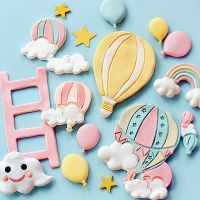 Multiple Rainbow Cloud Balloon Shape Cake Mold Mould for the Kitchen Baking Cake Tool DIY Sugarcraft Decoration Tool Bread Cake  Cookie Accessories