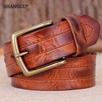 Belt male dermal needle retaining young man jeans with leisure joker pure leather belt fashion and durable head laye