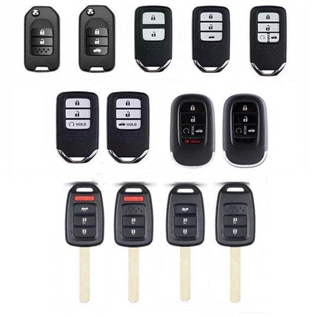 เคสปลอกซิลิโคนเต็มรูปแบบสำหรับ-honda-all-new-city-crv-accord-10gen-fc-civic-2016-2021-keyless-กุญแจรถยนต์รีโมท