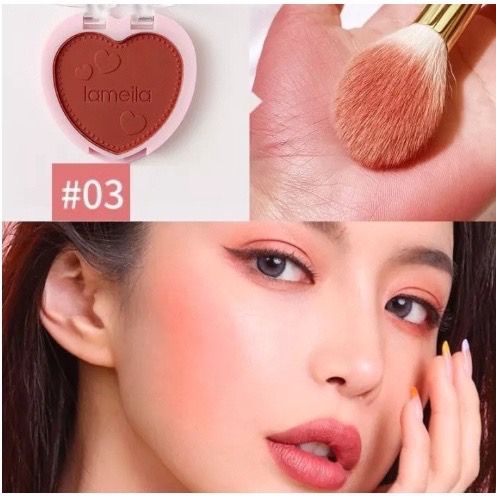 lameila-บรัชออน-หัวใจ-สีโทนชมพู-แป้งฝุ่นละออง-สีสวย-ติดทนนนาน-ให้ความรู้สึกหวานระหว่างวัน-5107