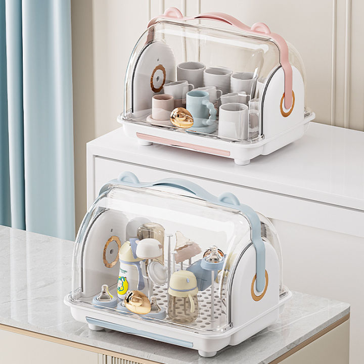 36CM High Kitchen Cabinet Baby Bottle Storage Box Living Room