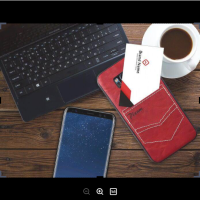 เคสหนัง ซัมซุง เอส8 สีแดงเลือดหมู PU Leather Back Cover Case for Samsung Galaxy S8 (5.8) Red Blood