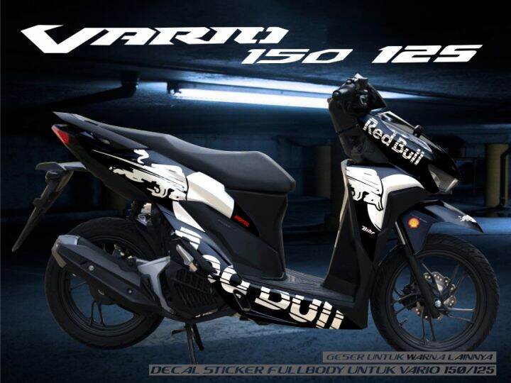 Stiker Decal Vario 120 125 REDBULL | Lazada Indonesia