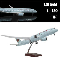 Air Canada Boeing 787 Dreamliner Aircraft Model with LED Light  High Quality Display Model