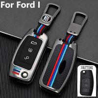 Zinc Alloy Remote Key Protective Case For Ford Fiesta Focus 2 Ecosport Kuga Escape Falcon B-Max C-Max Eco Sport Galaxy