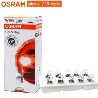 OSRAM T10 2825 W5W มาตรฐานภายในไฟเลี้ยวโคมไฟ OEM รถหลอดไฟ12V5W เดิม W2.1x9.5d (10ชิ้น)