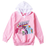 [ในสต็อก] Ponys ใหม่เด็ก Hoodies เสื้อกันหนาวเด็กหนุ่มๆสาวๆเด็กเสื้อผ้าเกาหลีฤดูใบไม้ผลิฤดูใบไม้ร่วงแขนยาวผ้าฝ้ายผสมการ์ตูนเสื้อยืด