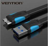 ร้อน hanoe413 - / Vention Super Speed USB 3.0 A To Micro B สายเคเบิลถ่ายโอนข้อมูลสำหรับฮาร์ดไดรฟ์แบบพกพา Galaxy Note3 Galaxy S5