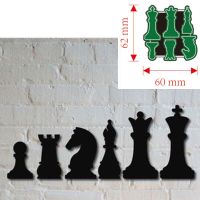 Metal Cutting Dies chess Decoration Scrapbook Paper Craft Knife Mould Blade Punch Stencils