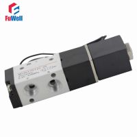 3V110-06 AC220V Solenoid Valve 3 Port 2 Position PT1/8 Pneumatic Air Valve Aluminum Alloy Air Control Valve Valves