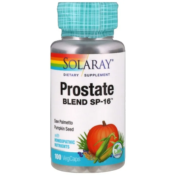 Solaray Prostate Blend SP 16 100 VegCaps Inflammation Antioxidant ...