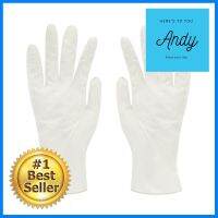 ถุงมือยางไม่มีแป้ง SAFE&amp;CARE ไซซ์ M 100 ชิ้นPOWDER-FREE LATEX GLOVES SAFE&amp;CARE MEDIUM 100PCS **ลดราคาจัดหนัก **