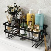 Bathroom Storage Rack Wall Mounted Shelf Shower Hanging Basket Shower Storage Rack Holder Toilet Organizer Bathroom Accessories