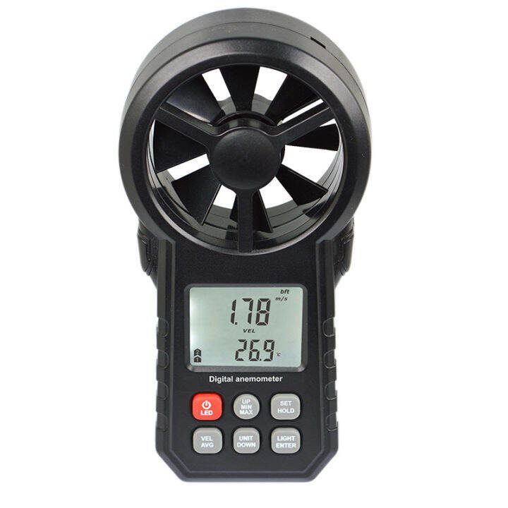 Digital Anemometer Humidity Meter Portable Wind Speed Meter With Usb Bluetooth Anemometer