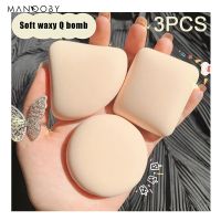 (Stream woman)1 PC เครื่องสำอางพัฟ Air-Cushion คอนซีลเลอร์เปียกแห้ง Dual ใช้แต่งหน้าฟองน้ำเครื่องมือ Blush Powder Foundation แต่งหน้าพัฟ Smooth Puffs