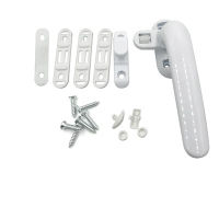 1Set Aluminum Alloy Window Handle with lock Casement Wheel replacement parts sliding door Window Hardware home improvement