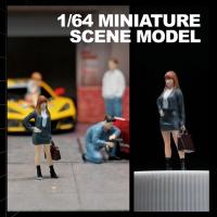 Pelune 1:64คอลเลกชันรูปผู้หญิงอุปกรณ์โครงงาน DIY รูปแบบ Diorama ตกแต่งทิวทัศน์