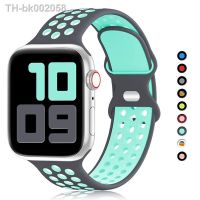 ✌✷❣ Silicone Strap for Apple Watch Band Ultra 49mm Series 8 7 41mm 45mm 38mm 42mm Sport Rubber Bracelet iWatch 6 SE 5 4 3 44mm 40mm