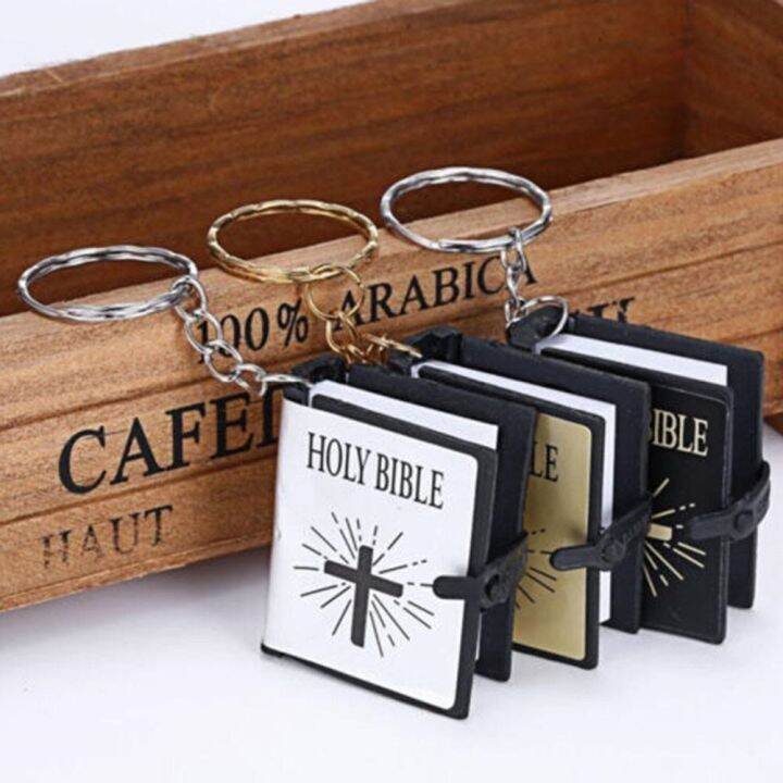 mini-bible-english-holy-bible-keychains-religious-christian-jesus-cross-keyrings